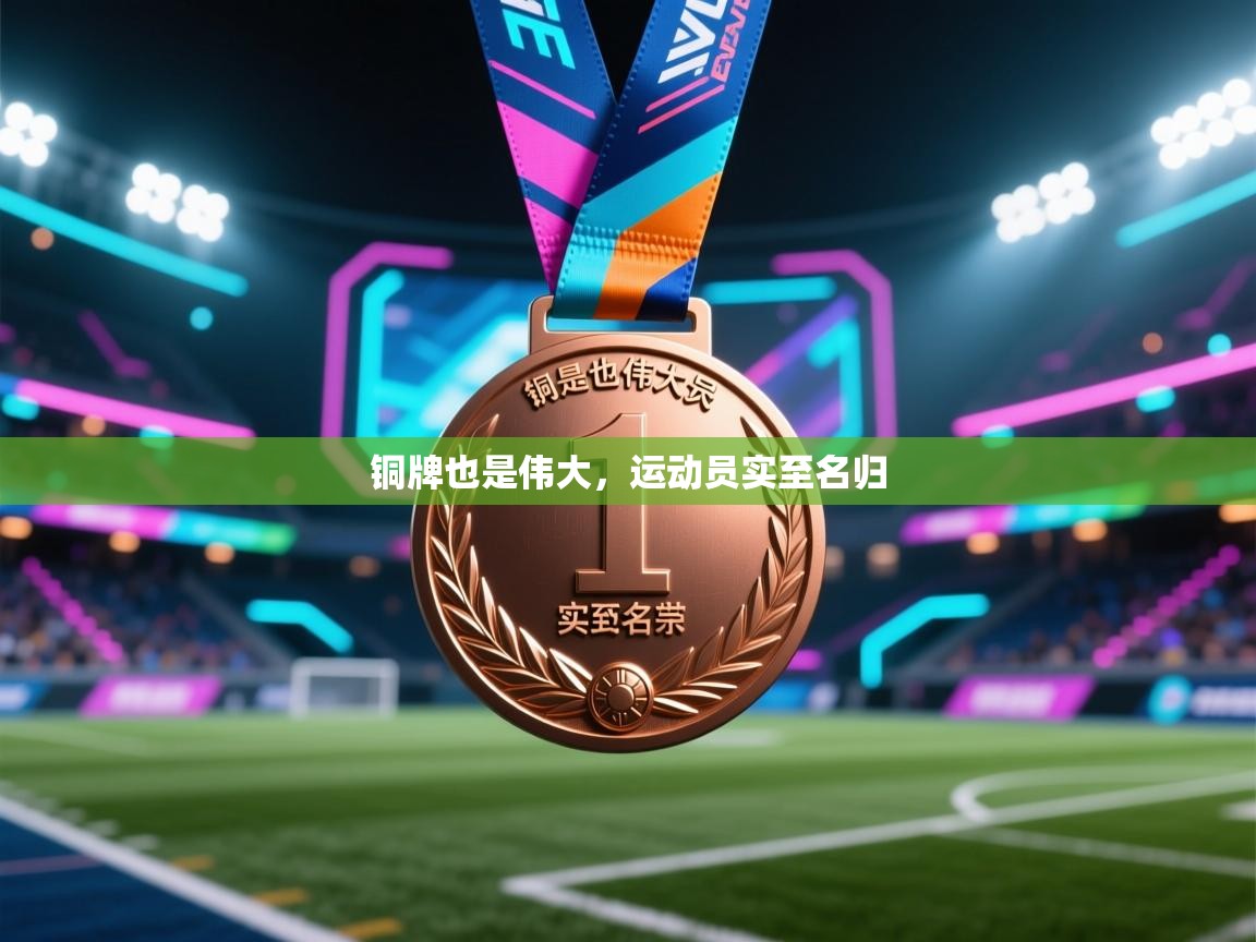铜牌也是伟大，运动员实至名归